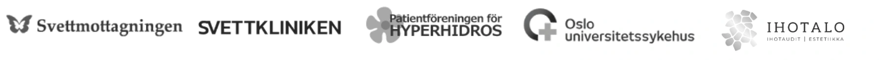 Hyperhidrosis clinics and medical partners for Hidroxa iontophoresis treatment