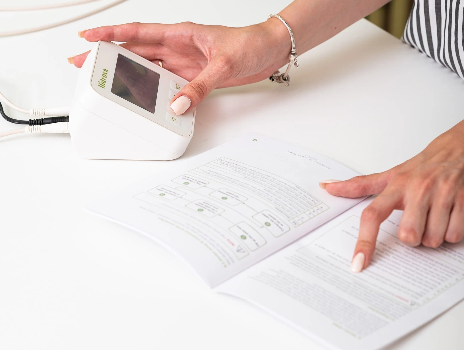 Hidroxa iontophoresis user manual